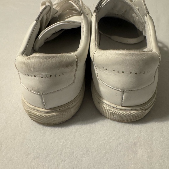 Oliver Cabell Classic White Sneakers - Picture 6 of 9